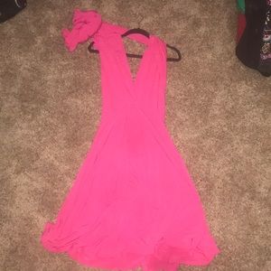 Wassio halter top dress